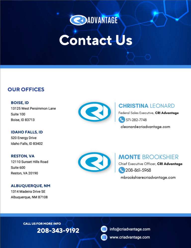 Contact Us Federal