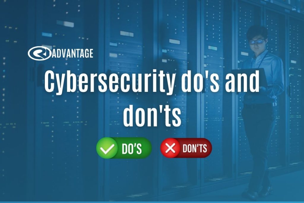 cybersecurity do's and don'ts