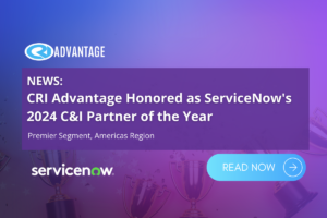 CRI wins servicenow partner award